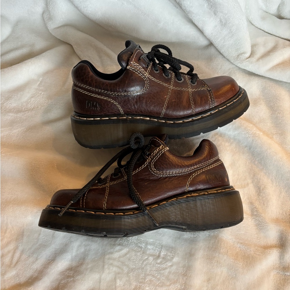 Vintage Dr. Martens Chunky 8678 Oxford Shoes- Made in England